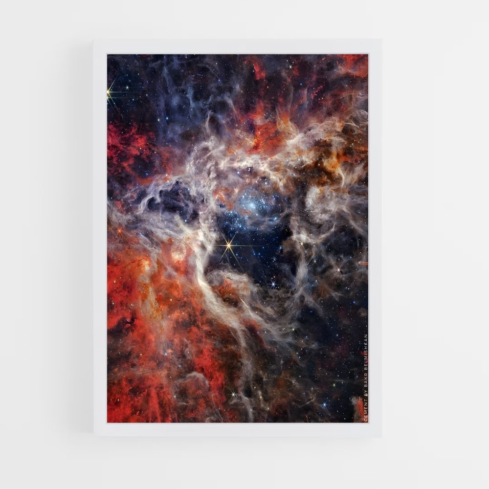 Poster du magnifique télescope James Webb – affiche Astronomie (vue 3)